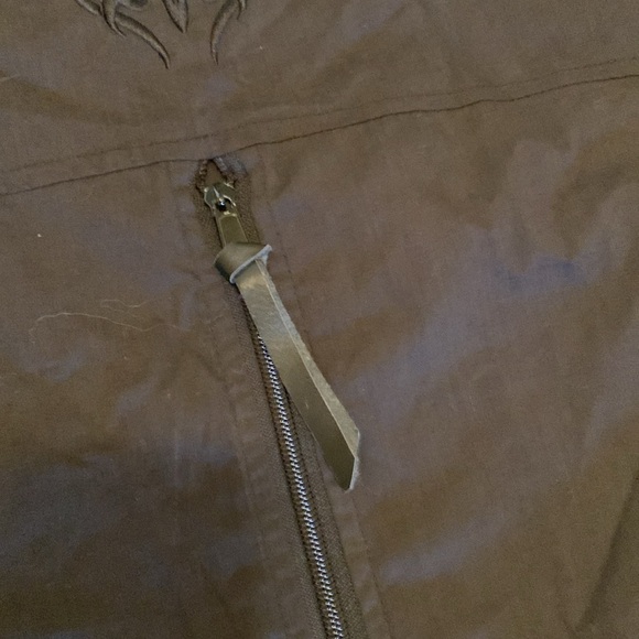 Cotton garment bag with gorgeous embroidered logo - Picture 3 of 9